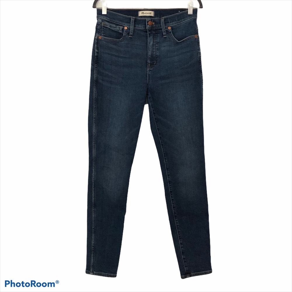 Madewell 10” high rise skinny jeans medium wash 28